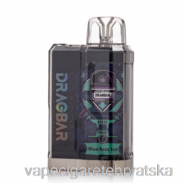 Vape Hrvatska Dragbar B3500 Disposable Blue Razz Ice